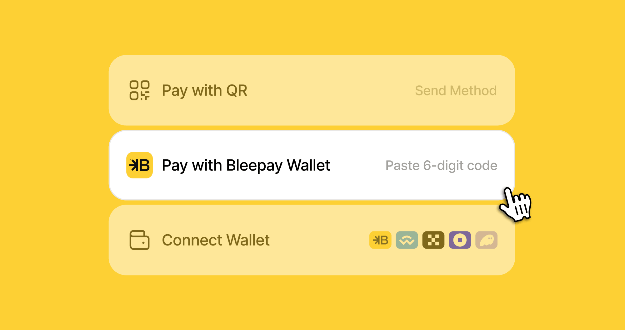 A familiar checkout